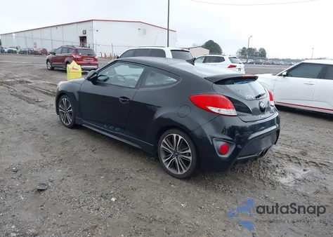 2016 Hyundai Veloster Turbo from USA, damaged, VIN KMHTC6AE5GU252536